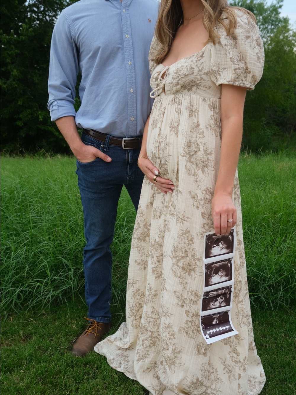 Worth Collective Cream Puff Sleeve Maxi